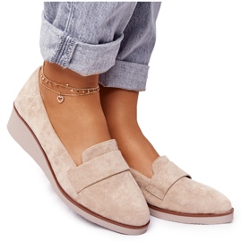 Elegante kile sko Vinceza 10599 ruskind beige