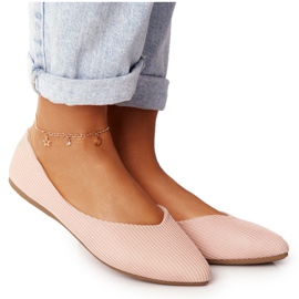 Delikat Ballerina I Spitz Vinceza 2187 Pink lyserød