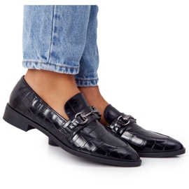S.Barski Elegante damesmokasiner fra S. Bararski Black sort