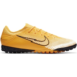 Nike Mercurial Vapor 13 Pro Tf AT8004 801 fodboldsko orange gul