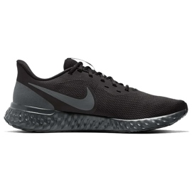 Nike Revolution 5 herresko sort BQ3204 001 grå