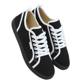 Sort NB385P Sorte sneakers hvid
