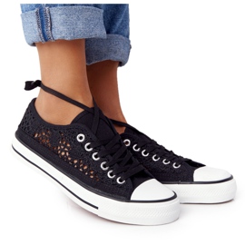 FB2 Candice sneakers til kvinder med sort blonde
