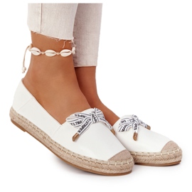 S.Barski Espadrilles On Straw Sole S. Bararski White hvid