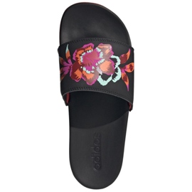 Adidas Adilette Comfort W FZ1735 hjemmesko sort flerfarvet