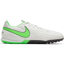 Nike Legend 8 Pro Tf M AT6136 030 fodboldstøvler hvid hvid