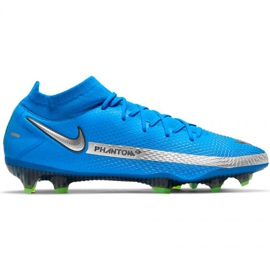 Nike Phantom Gt Elite Dynamic Fit Fg M CW6589 400 fodboldsko blå blå
