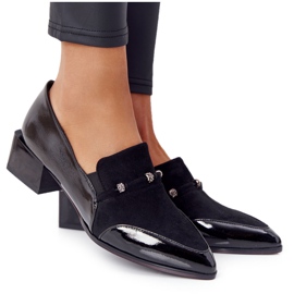 Elegante pumps på høje hæle S.Barski Premium sort