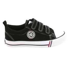 Sorte velcro sneakers American Club LH31 / 22
