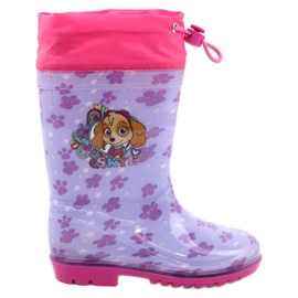 American Club American Lavender Wellies SKYE KAL04 violet lyserød
