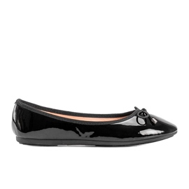 Sort lakerede ballerinaer DY-01Y