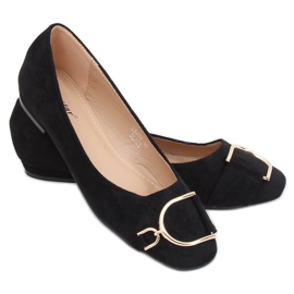 Elegante sorte ballerinaer til kvinder LK47P Sort