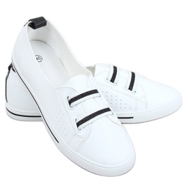 Hvide damesko 6284 Sort