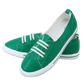 Grønne damesneakers 6283 Grøn