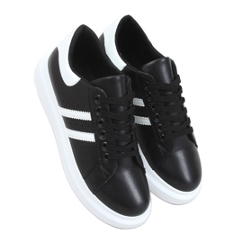 Sorte kvinders sneakers VL139P SORT / HVID