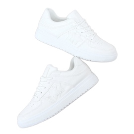 Hvide kvinders sneakers BL229P Hvid