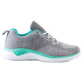 Bona Lysegrå sneakers