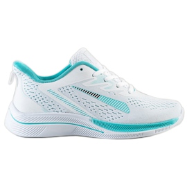 Bona Openwork sneakers til Vison hvid grøn