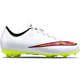 Nike Mercurial Victory V Fg Jr 651634 170 fodboldsko hvid hvid