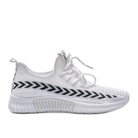 Kaylee hvide slip-on sneakers