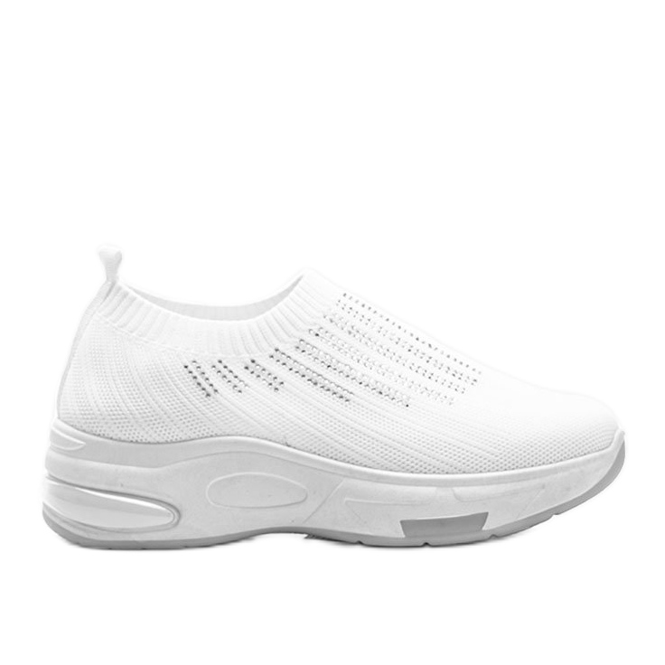 Lolly hvide slip-on sneakers