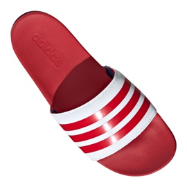 Adidas Adilette Comfort M EG1853 hjemmesko hvid rød