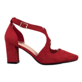 Elegante Sergio Leone pumper rød