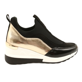 Evento kile sneakers 21PB35-4000 sort gylden