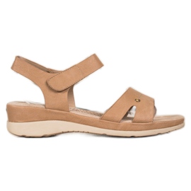 Komfortable VINCEZA sandaler brun