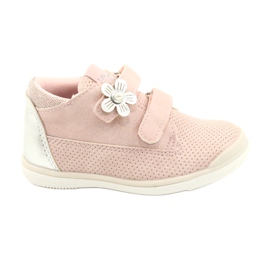 American Club Sportssko Med Velcro GC06 / 21 Pink-Sølv lyserød