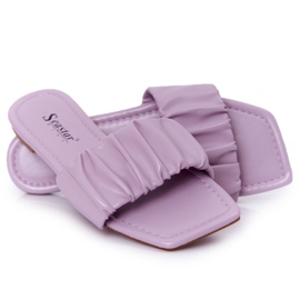 PS1 Kvinders klassiske lilla hjemmesko ser godt ud violet