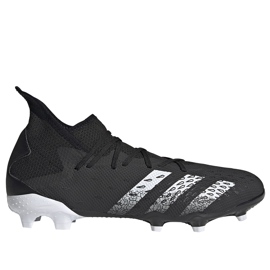 Adidas Predator Freak.3 Fg FY1030 fodboldstøvler sort sort