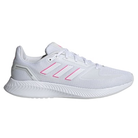 Adidas Runfalcon 2.0 damesko hvid og pink FY9623 lyserød