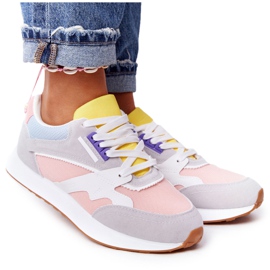 PS1 Sportssko til kvinder Sneakers Pink-Grey After Hours lyserød grå flerfarvet