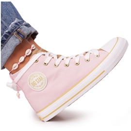 Kvinder High-top Sneakers Big Star HH274447 Lyserød