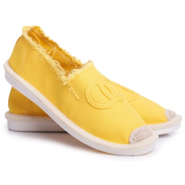PS1 Gule Flaure Espadriller til kvinder