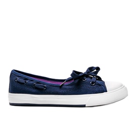 Alana marineblå halv-sneakers til kvinder marine blå