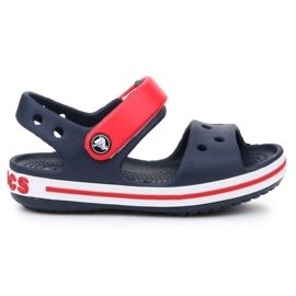 Crocs Crocband Sandal Jr 12856-485 hvid rød marine blå