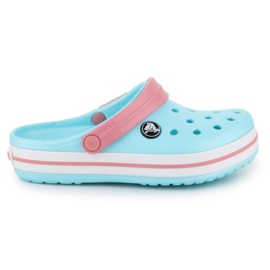 Crocs Crocband Clog K Jr 204537-4S3 blå lyserød