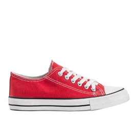 Destini klassiske røde lave sneakers