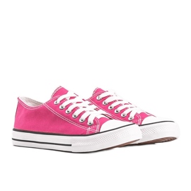 Destini klassiske lyserøde lave sneakers