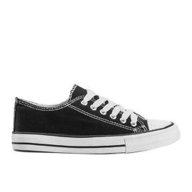 Sorte klassiske Destini lave sneakers
