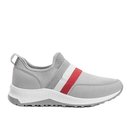Aimee grå slip-on sneakers