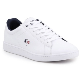 Livsstilssko Lacoste Carnaby Evo 119 M 7-37SMA0013407 hvid marine blå