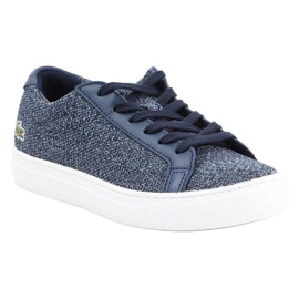 Livsstilssko Lacoste L 12 12 317 W 7-34CAW0017003 hvid blå