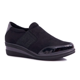 Wedge Sneakers Sergio Leone PB225 Sort