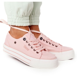Dame Sneakers Big Star HH274058 Lyserød