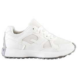 SHELOVET Hvide sneakers
