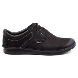 Kampol Casual herresko 11/3 sort nubuck