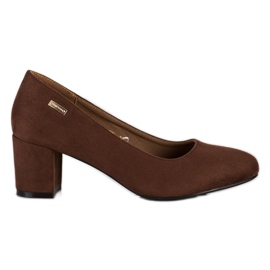 Kalsic Pumps fra Sergio Leone brun